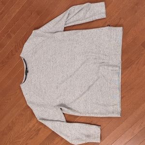 Banana Republic - Long Sleeve Crewneck Sweatshirt - Gray - Men's XXL